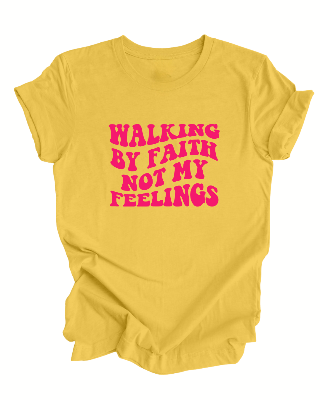 WALKING BY FAITH TEE - Just Faith No Fear