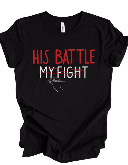 HIS BATTLE MY FIGHT -ORIGINAL - Just Faith No Fear