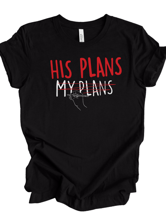 Original-HIS PLANS T-SHIRT - Just Faith No Fear