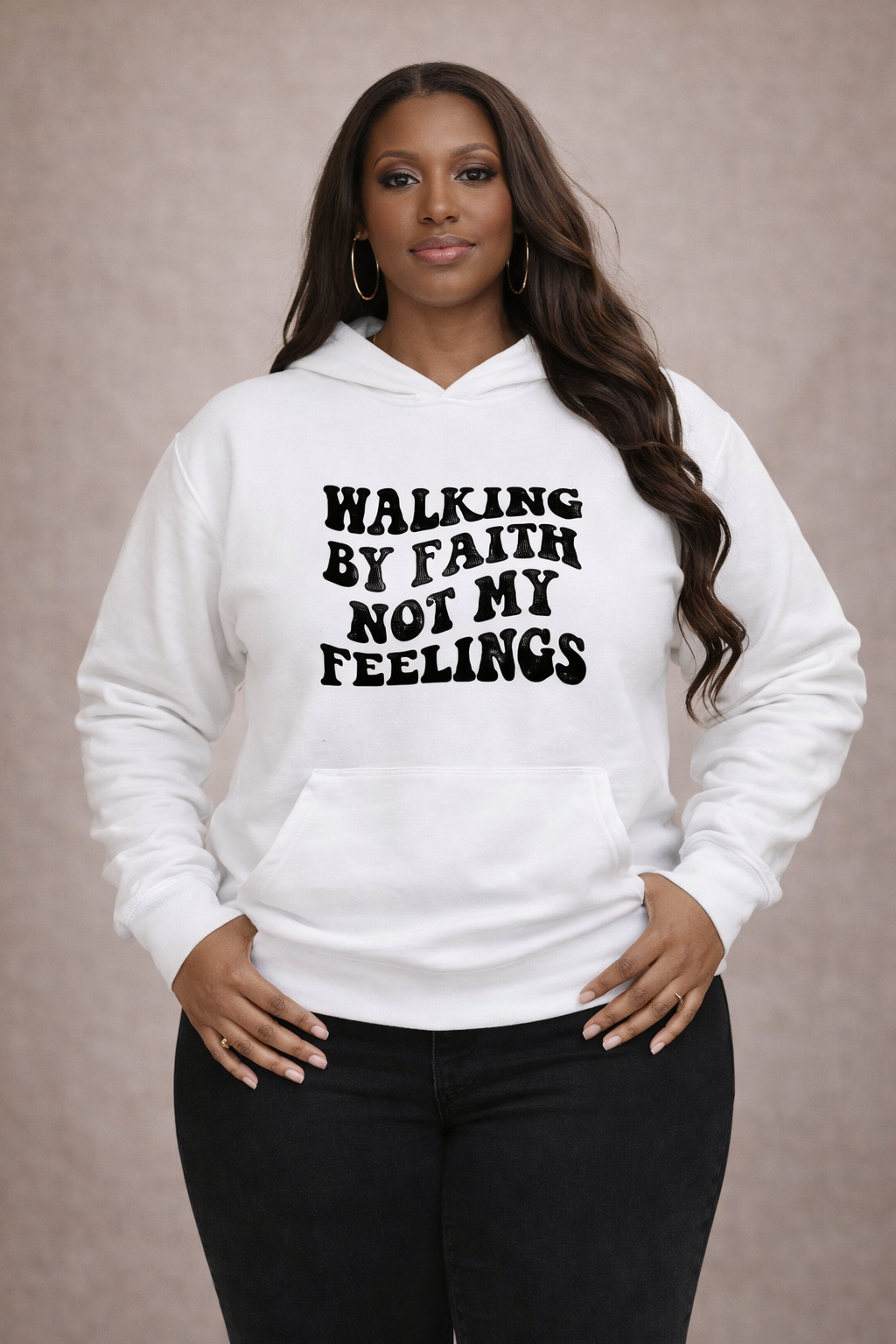 WALKING BY FAITH HOODIE - Just Faith No Fear