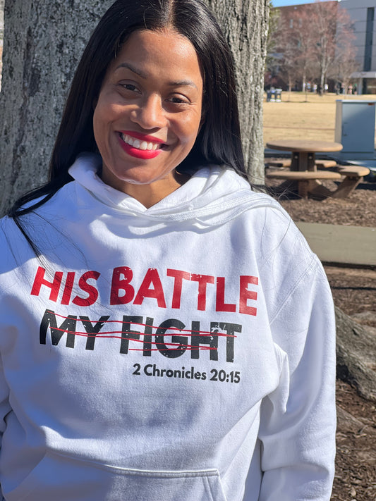 THE BATTLE IS THE LORD'S HOODIE - Just Faith No Fear