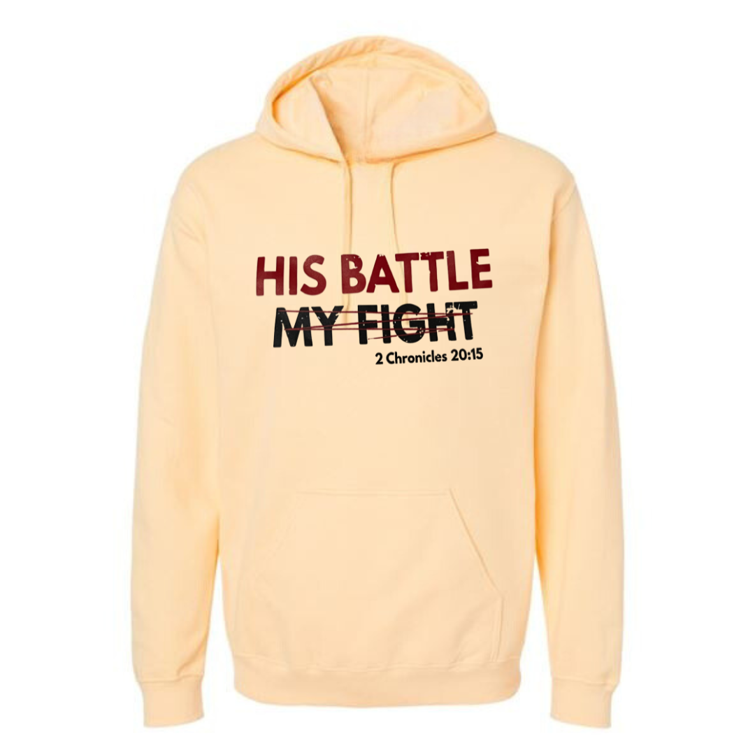 THE BATTLE IS THE LORD'S HOODIE - Just Faith No Fear