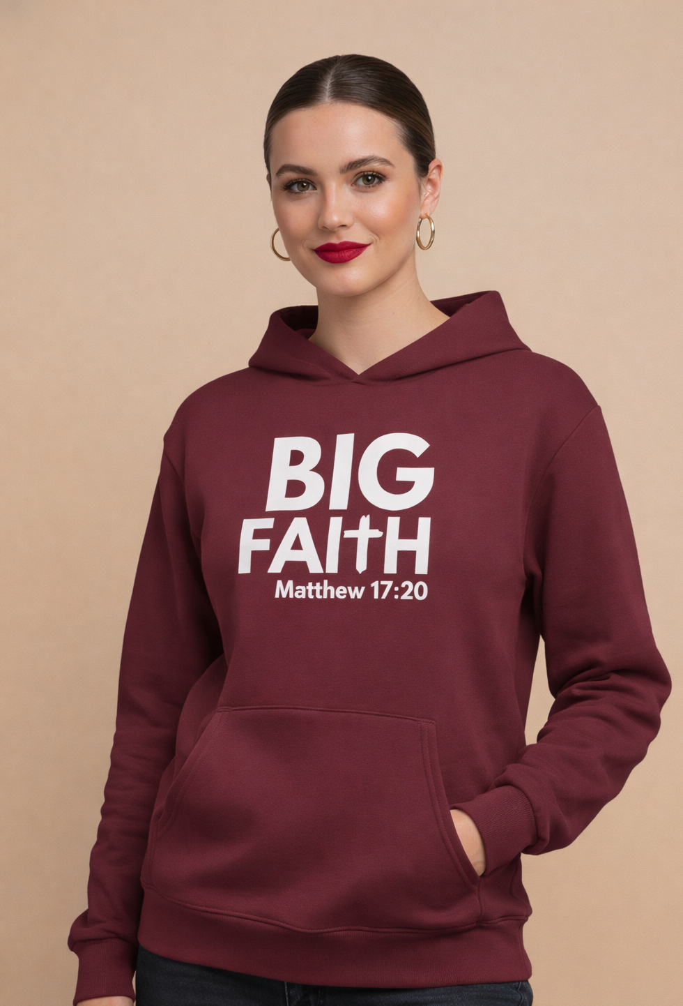 BIG FAITH HOODIE - Just Faith No Fear