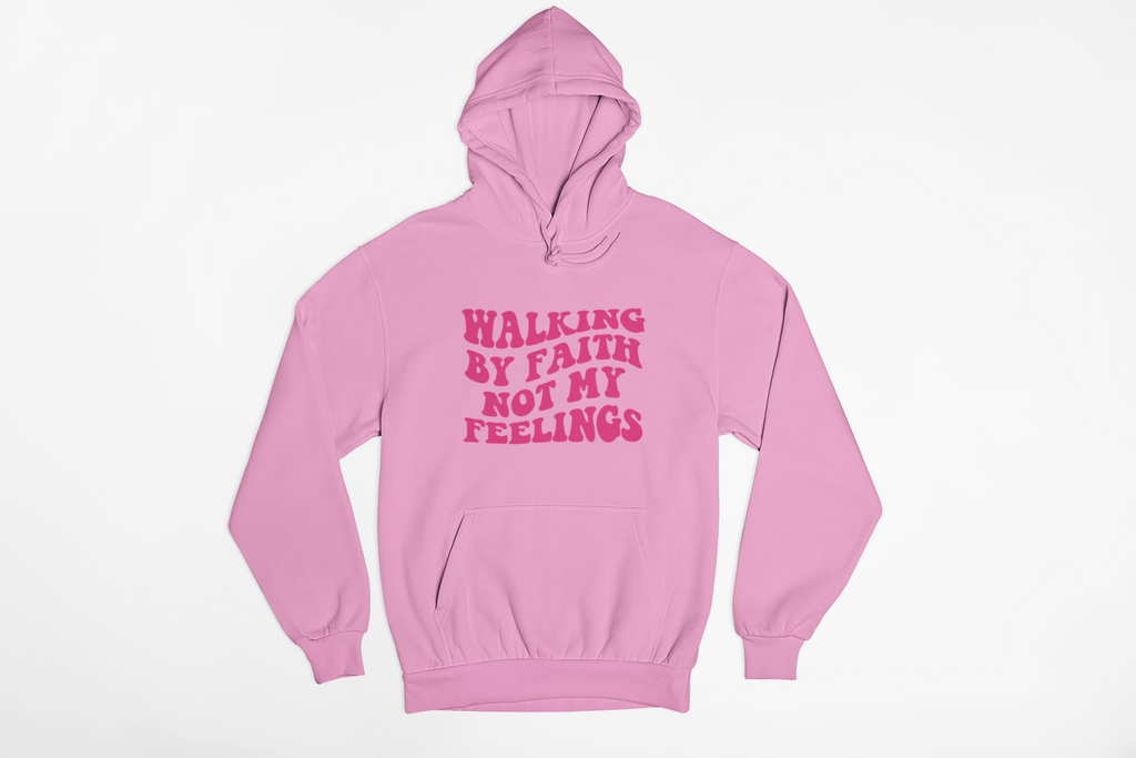 WALKING BY FAITH HOODIE - Just Faith No Fear