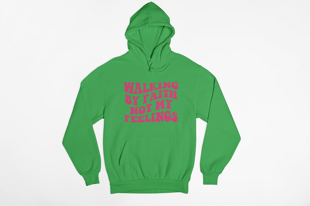 WALKING BY FAITH HOODIE - Just Faith No Fear