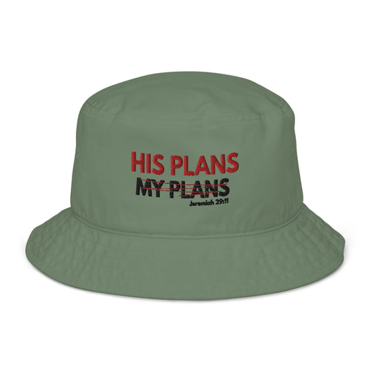 HIS PLANS BUCKET HAT - Just Faith No Fear