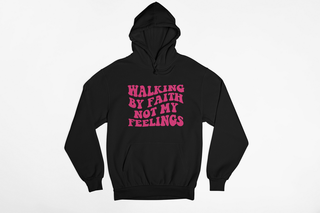 WALKING BY FAITH HOODIE - Just Faith No Fear
